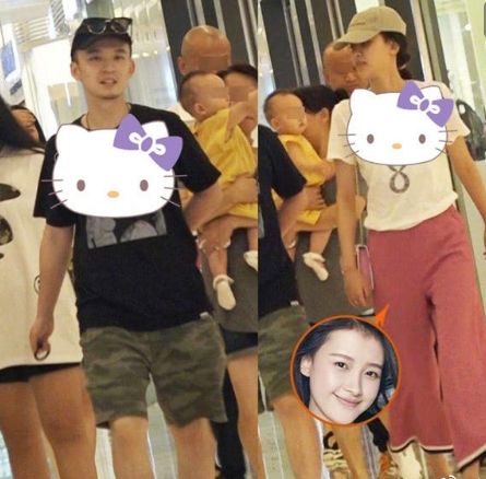 董子健孙怡带娃出行女儿长相首曝光网友不管孩子带出来干嘛