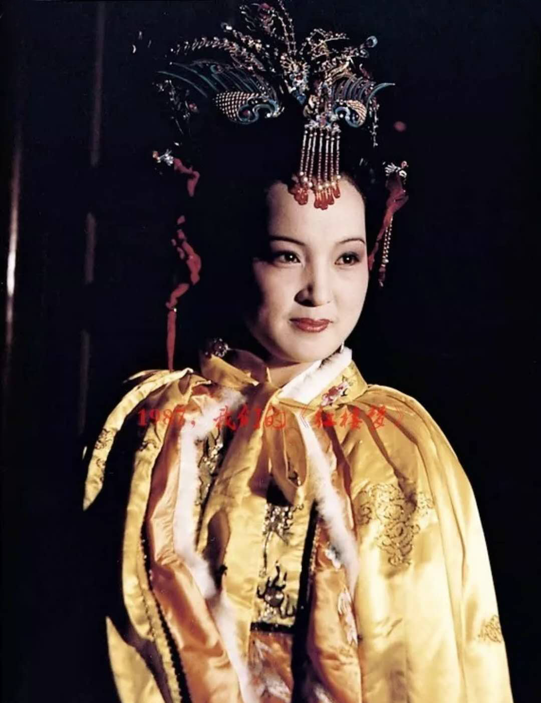 87版红楼梦元春省亲剧照最后一张作为资深红迷我第一次见