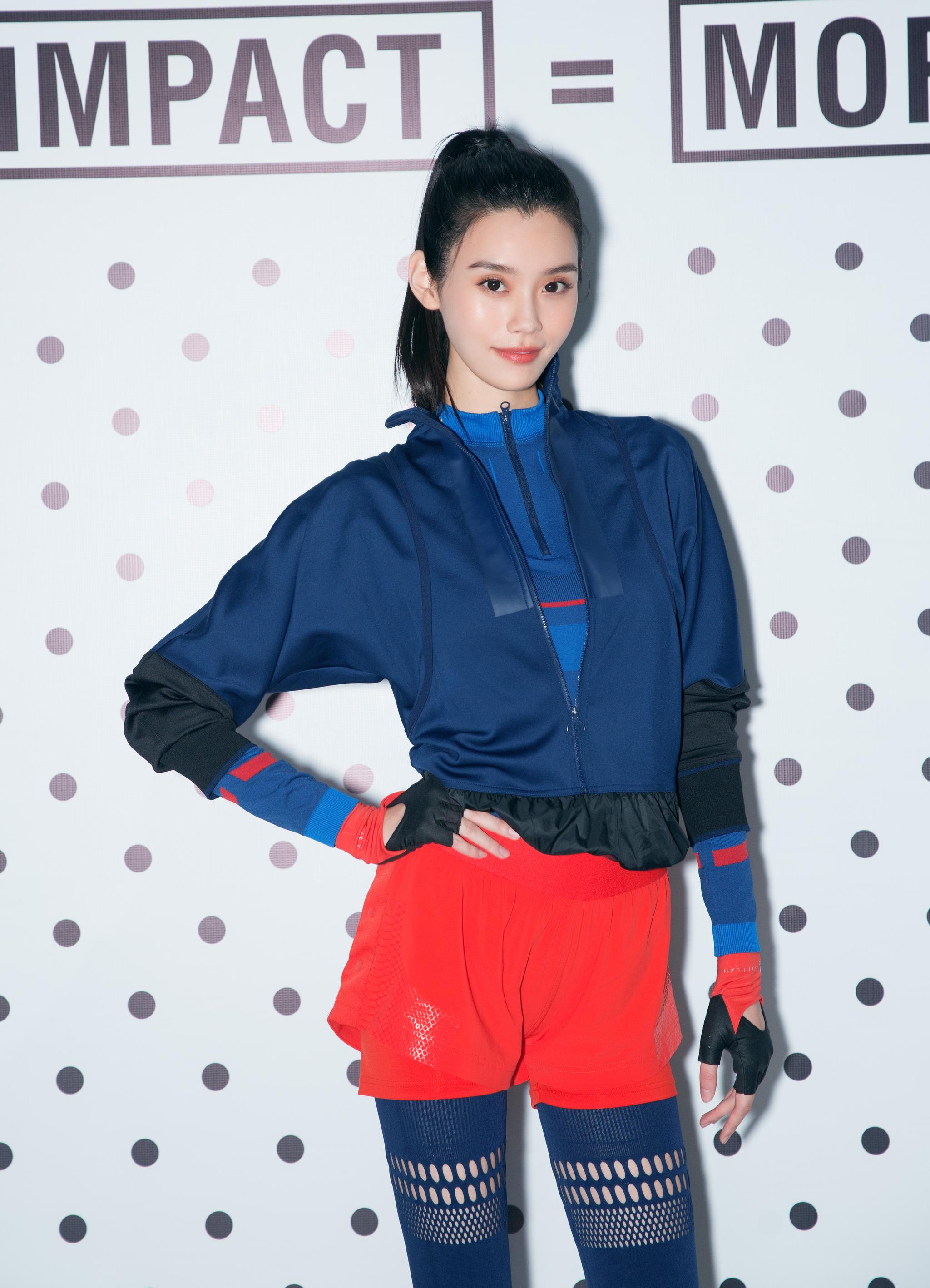 作为adidas by stella mccartney新任全球代言人