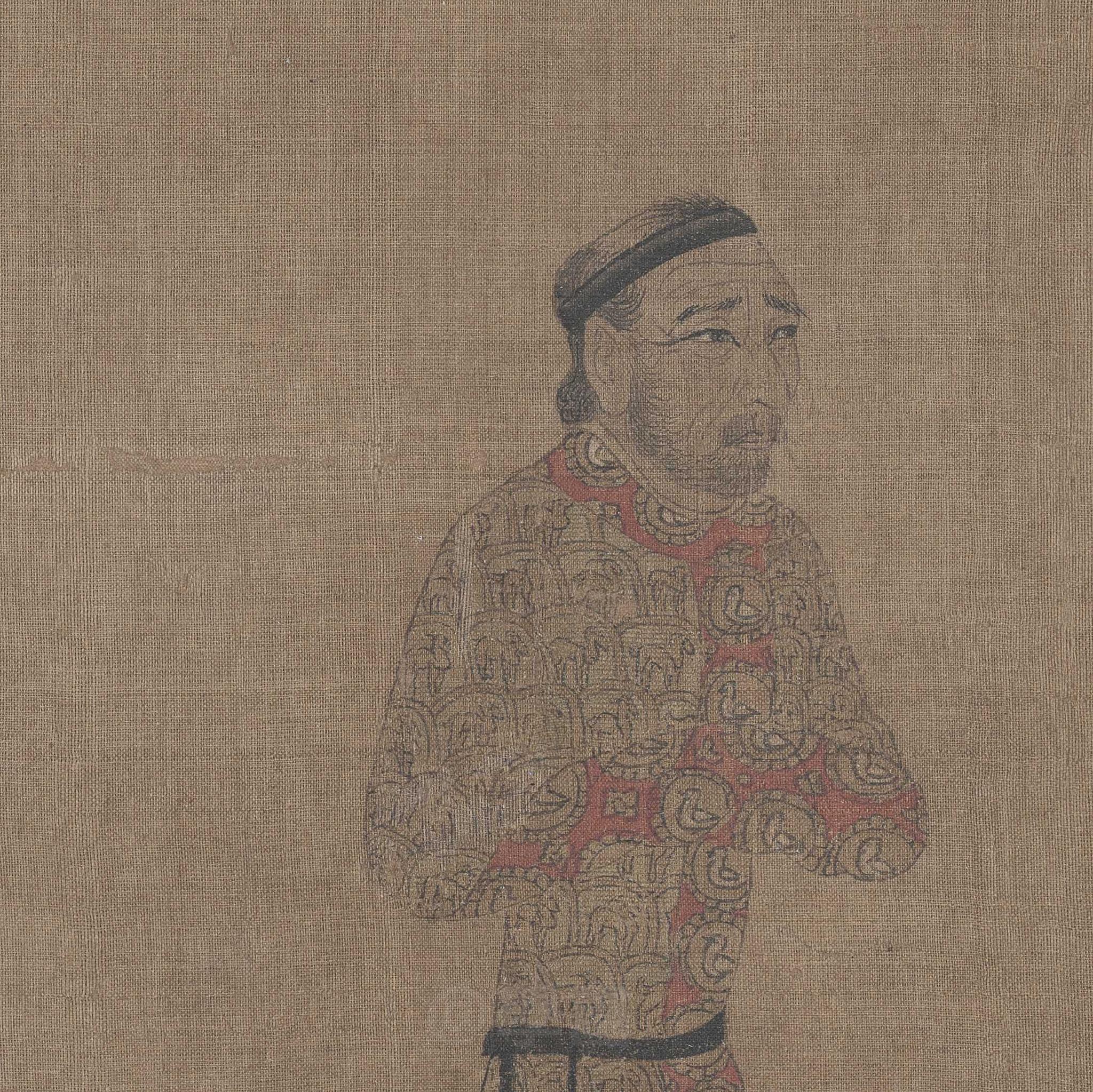 中国十大传世名画之《步辇图》阎立本作