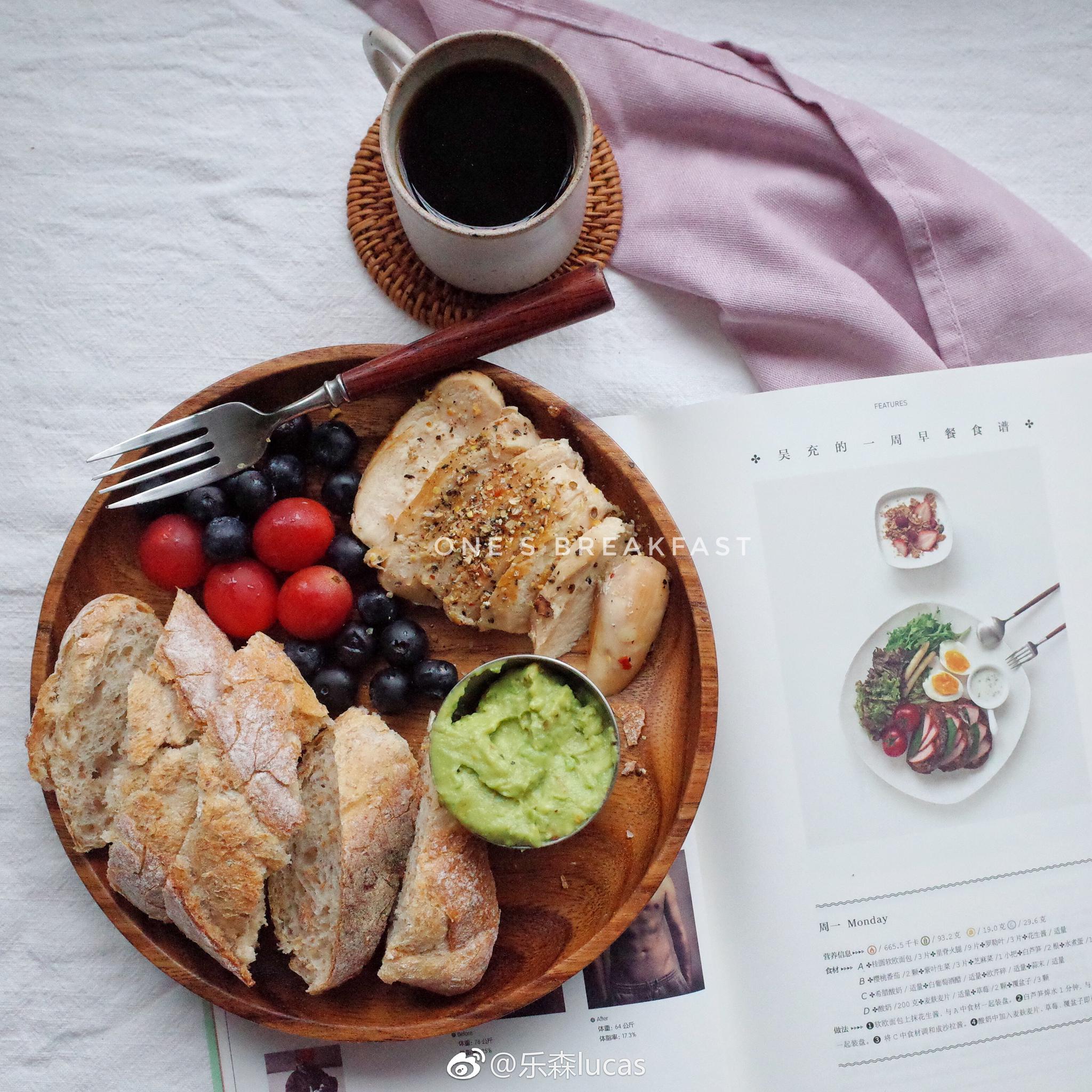 感谢博主 的参与非常精致的早餐 营养丰富全面摆盘和搭配的背景布