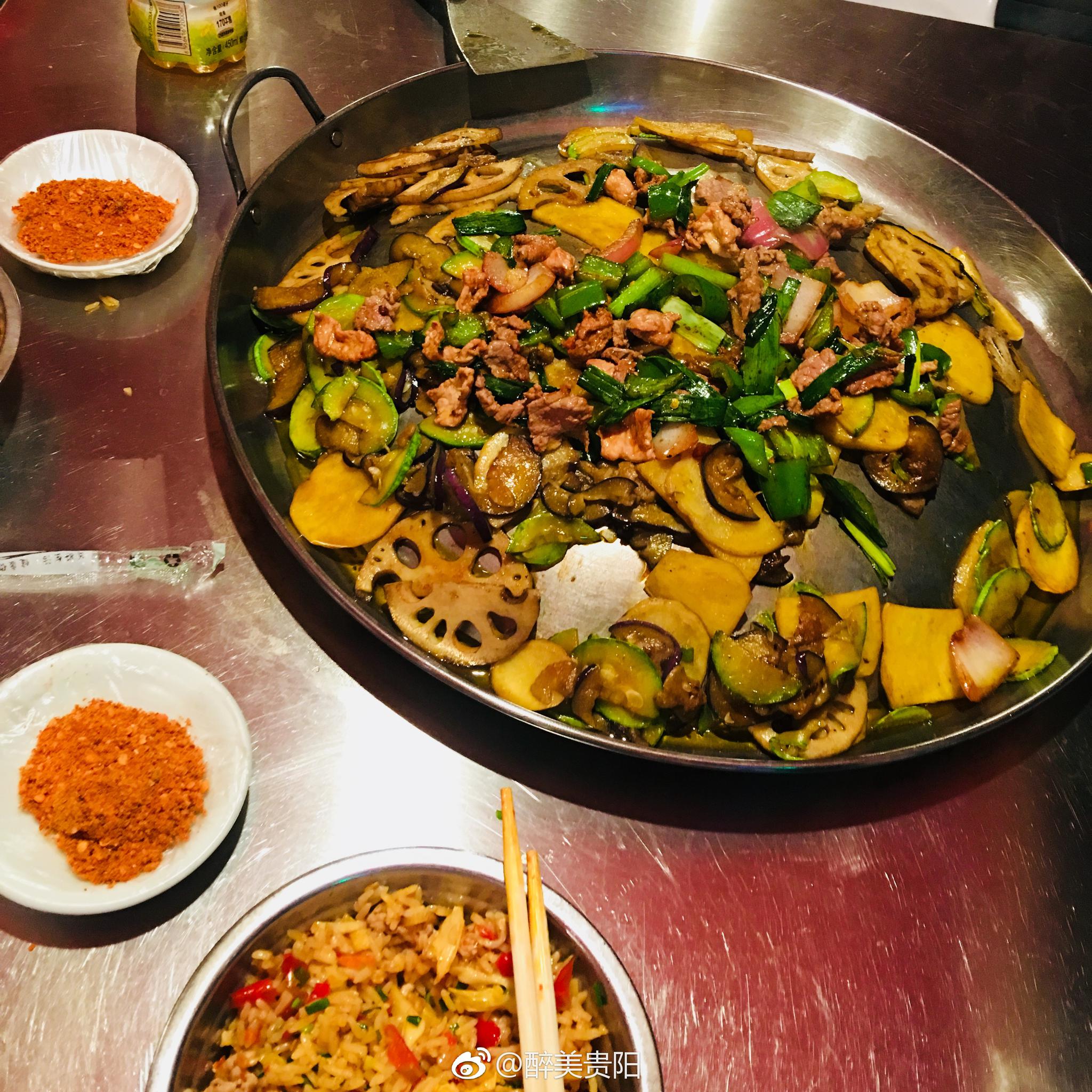 爽爽的贵阳夏日的烙锅
