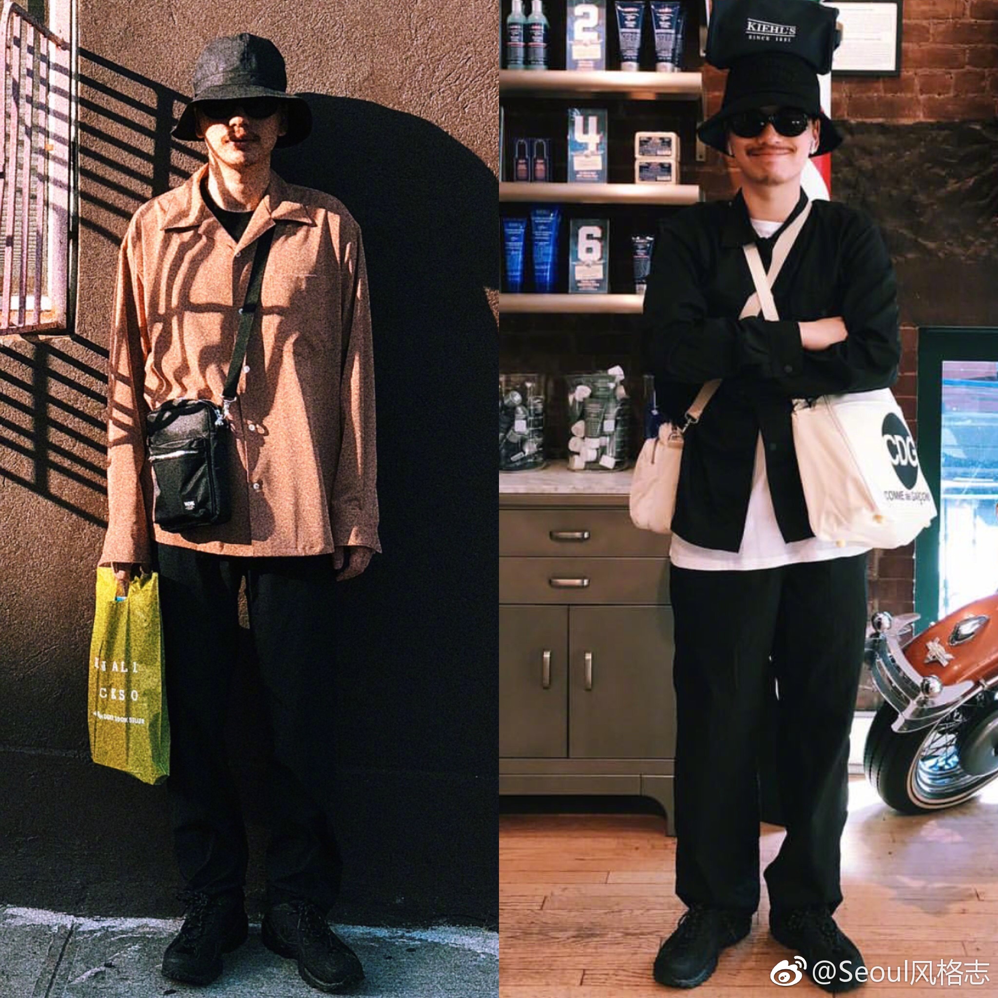 娃娃鱼李东辉的私服穿搭