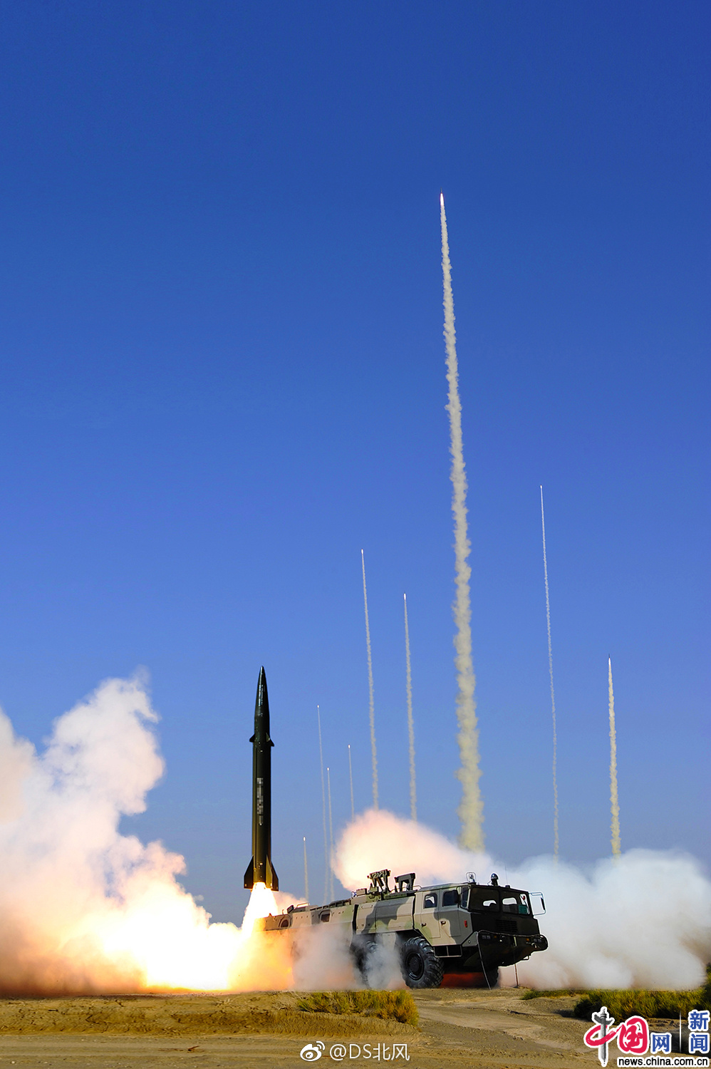 火箭军某旅实弹发射精美瞬间