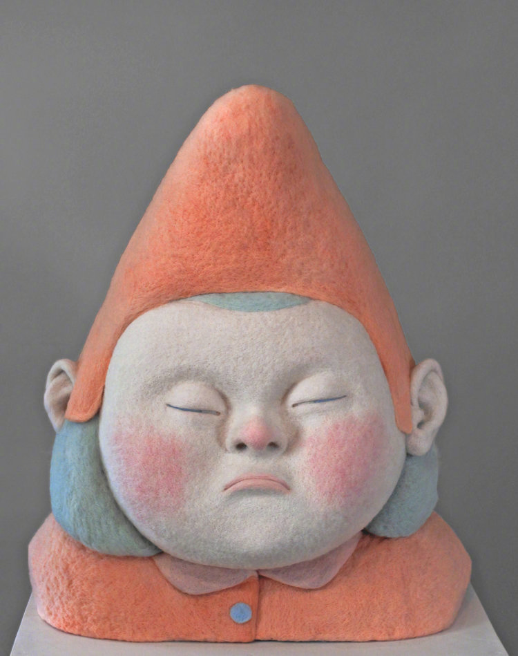 巨形的毛毡玩具艺术家paolodeltoro