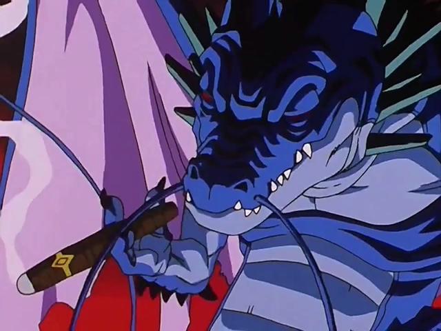 动漫》龙珠中的五大神龙,你更喜欢那个?我喜欢,抽烟的那只!