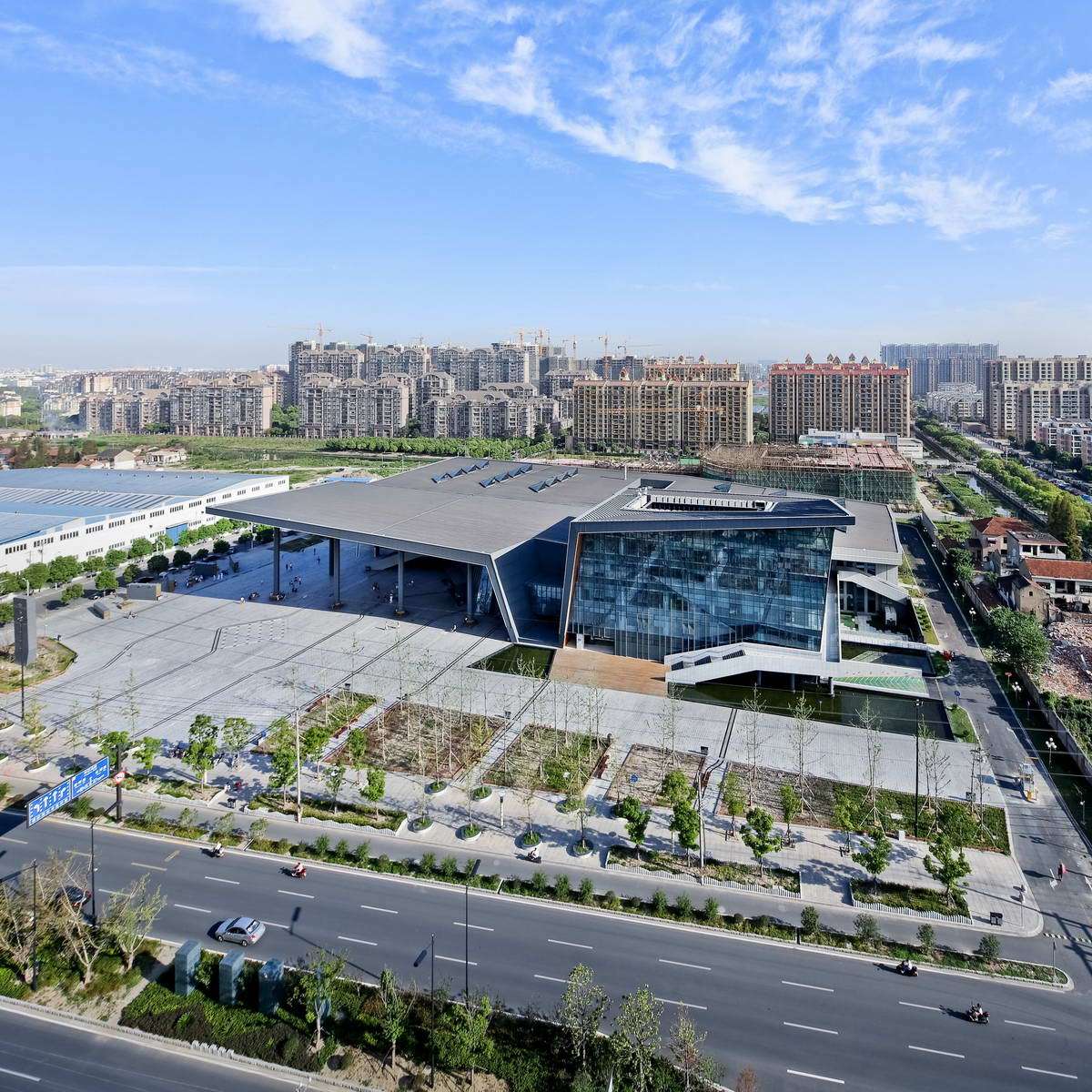 赛宾:苏州昆山周市镇文体中心