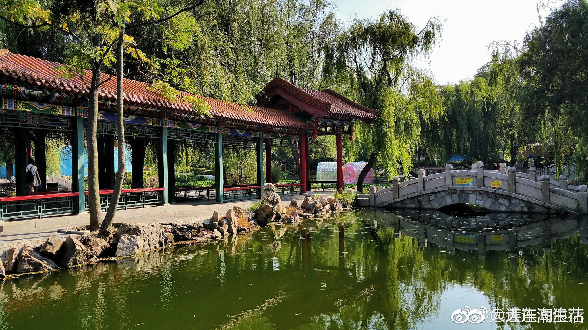 炎夏的劳动公园