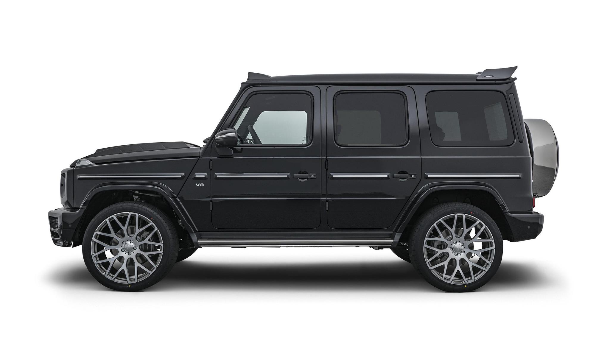 巴博斯操刀改装全新奔驰g500,强悍的气势从外观武装到细节!