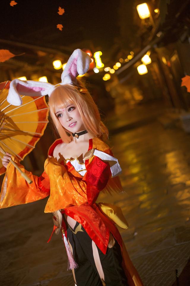 王者榮耀cosplay 公孫離紅葉之舞