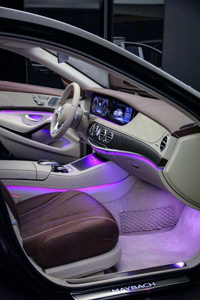 奔驰迈巴赫s560内饰组图,移动的宫殿