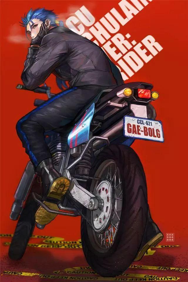 美图喜欢你勇敢又帅气的模样机车特辑的动漫壁纸