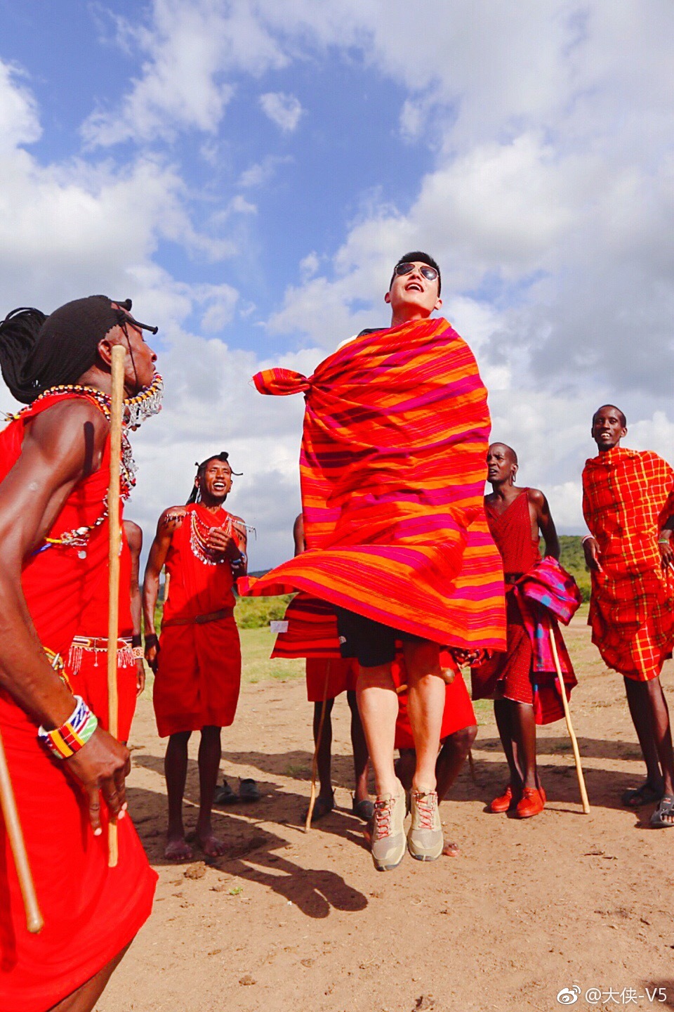 南方航空肯尼亚之旅的第三天终于见到了传说中的马赛族