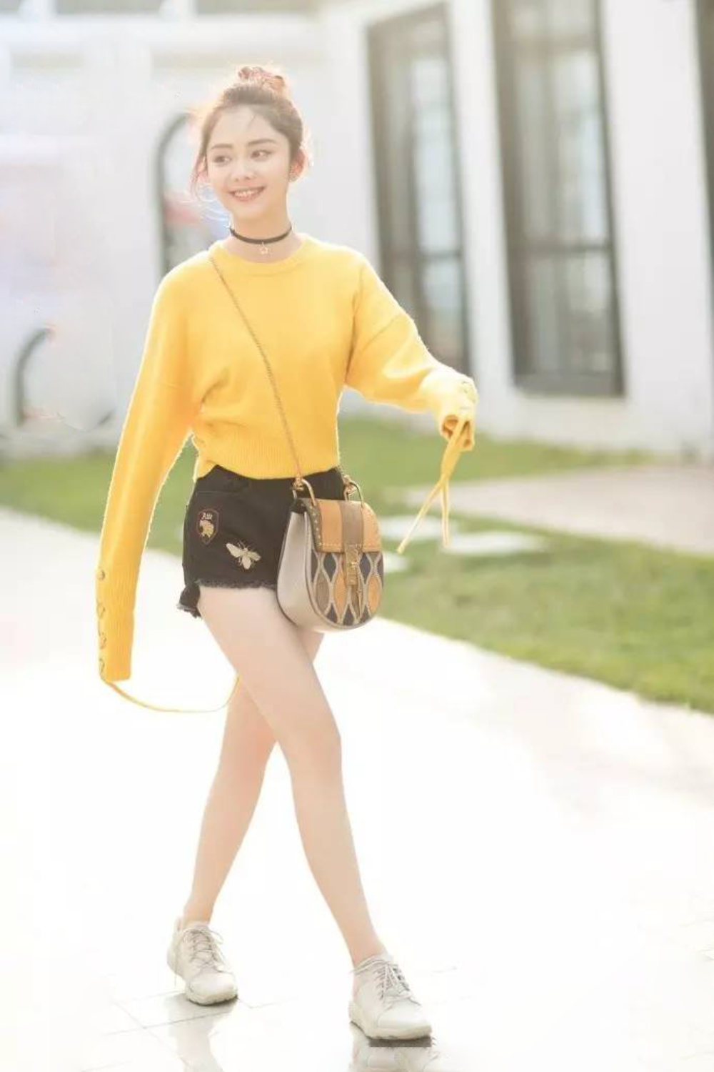 盘点谭松韵的美腿靓照哪张最吸引你