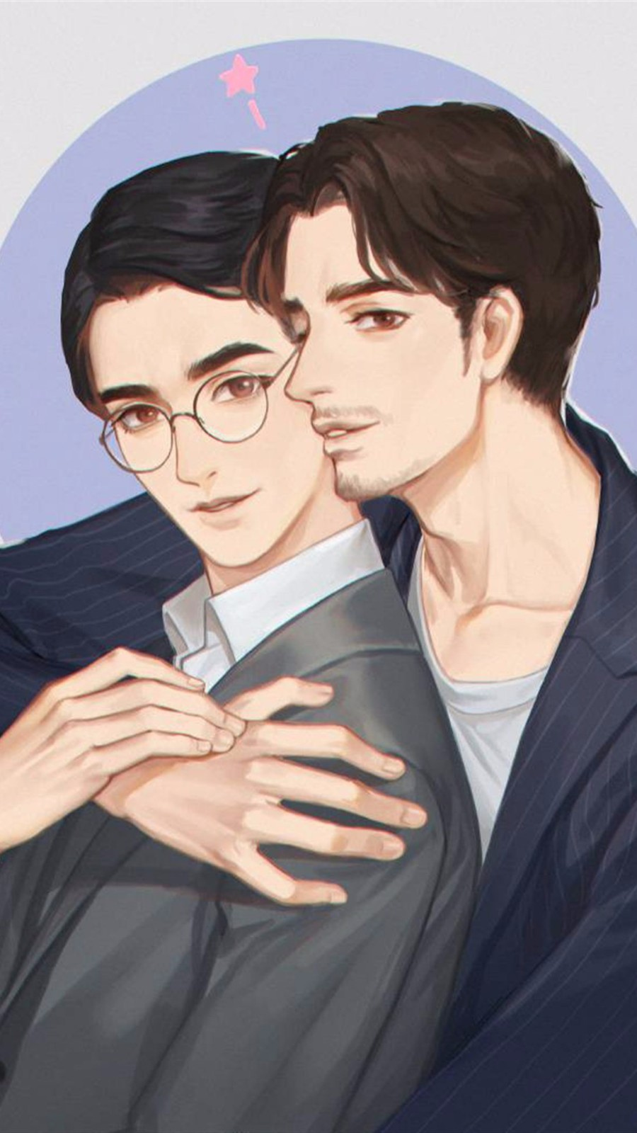 手机壁纸第105期:《镇魂》tv剧同人版,腐到没有天际了|镇魂|同人|天际