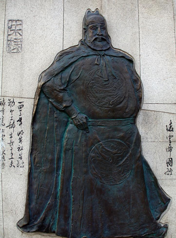 将蒙元残余势力的领袖,仍然威胁帝国西北部的扩廓帖木儿(王保保)的