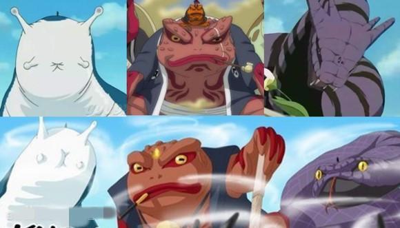 火影忍者:新旧三忍通灵兽对比,姜还是老的辣,新三忍差远了!