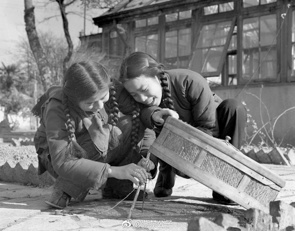 老照片:上世纪50年代中国小学生的日常 老一辈的共同回忆