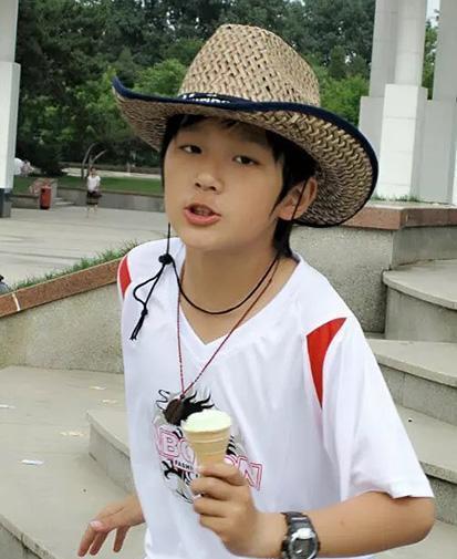 小时候的李宏毅 李明霖比李宏毅整整大10岁.