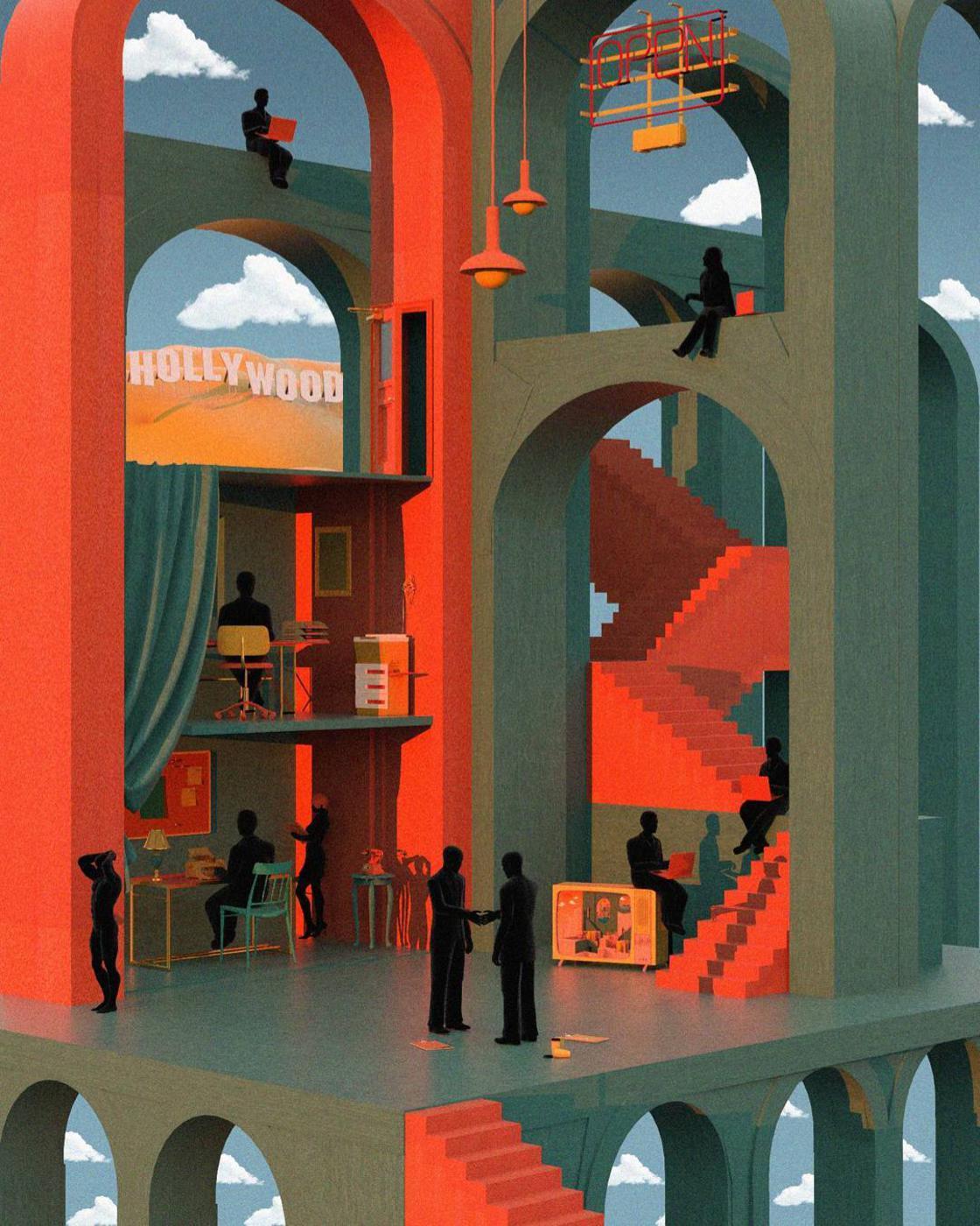 安静的乌托邦 | 英国艺术家 tishk barzanji