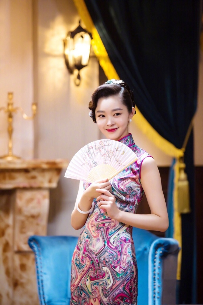 宋轶的民国风竟美过刘诗诗,一个天生为旗袍而生的女子