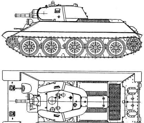 英雄t34的祖先a32中型坦克