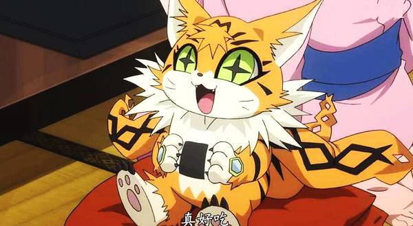 贞德兽女性模样的下级天使型数码兽,人形数码兽的首领.