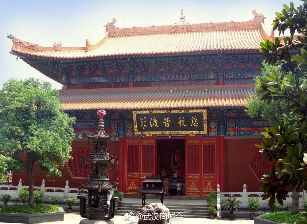 武汉现存最古老的寺院:宝通寺
