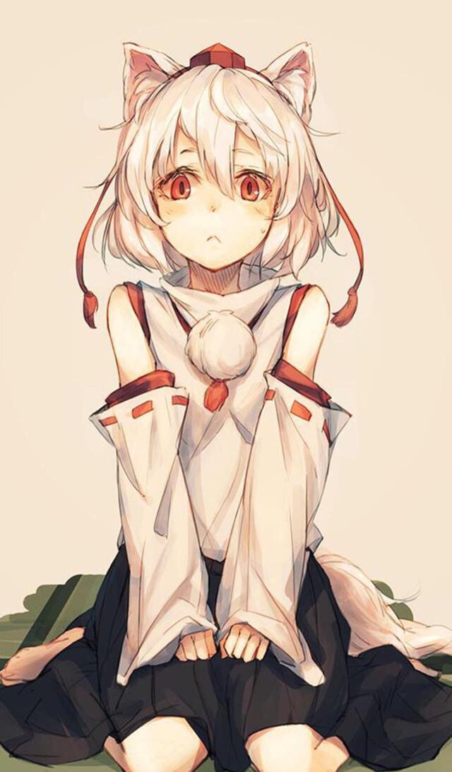 壁纸清新可爱的卡通人物二次元妹妹那个最喜欢呢