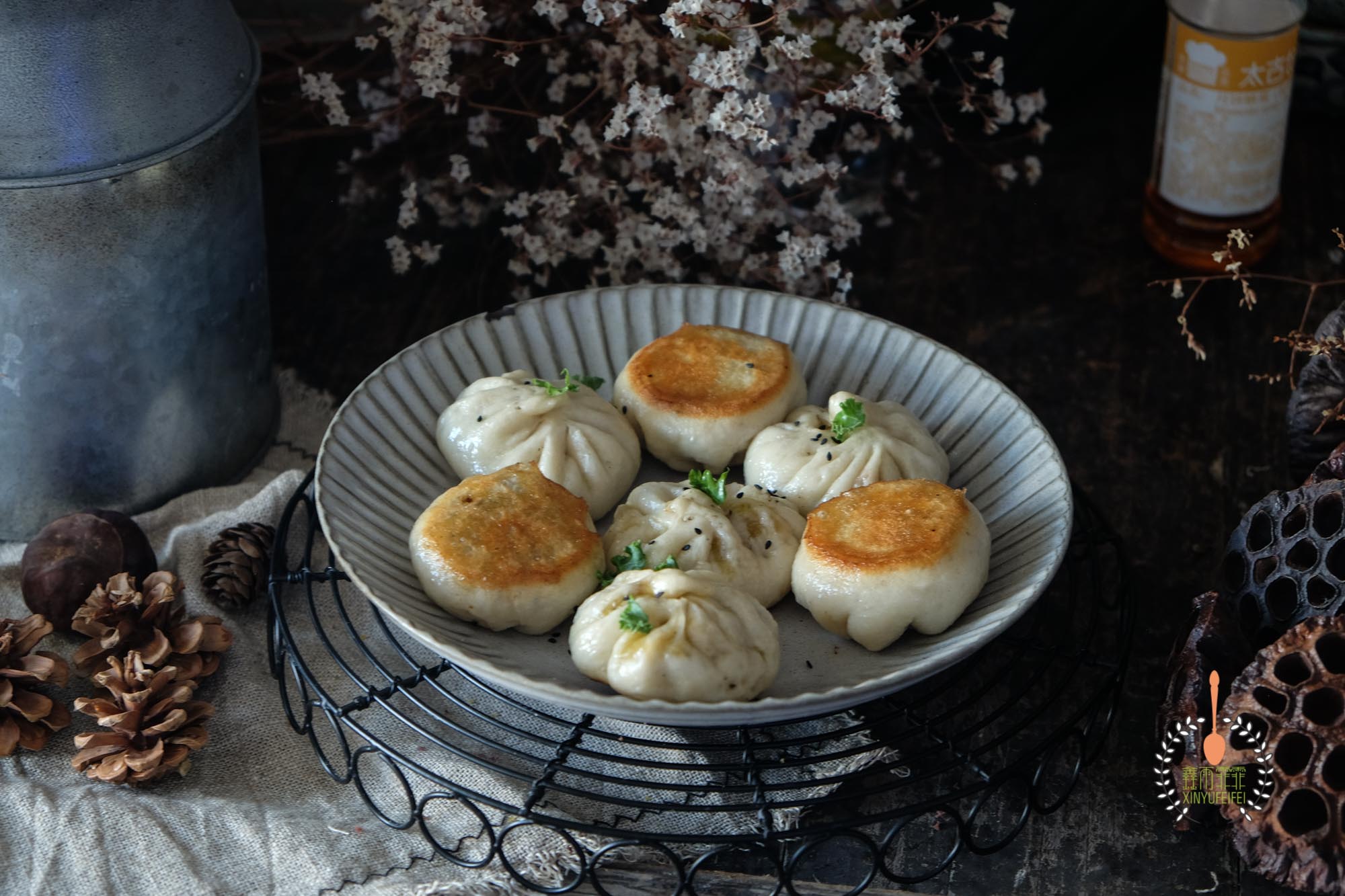 这个做水煎包馅完全不用放味精你会发现原来素馅也这么鲜