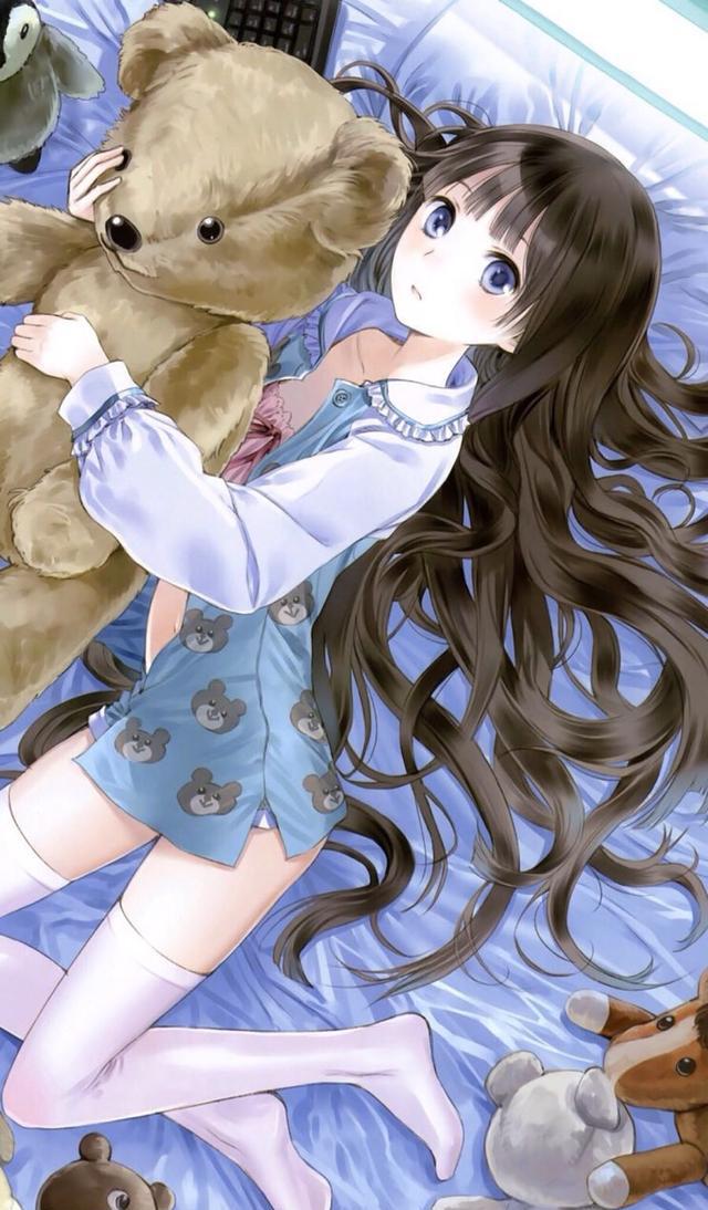 壁纸清新可爱的卡通人物二次元妹妹那个最喜欢呢