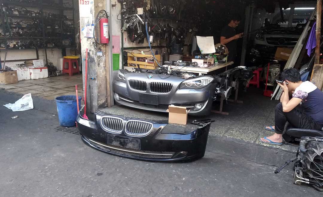 拆车件的天堂要被拆了?教授带你实地探访陈田村