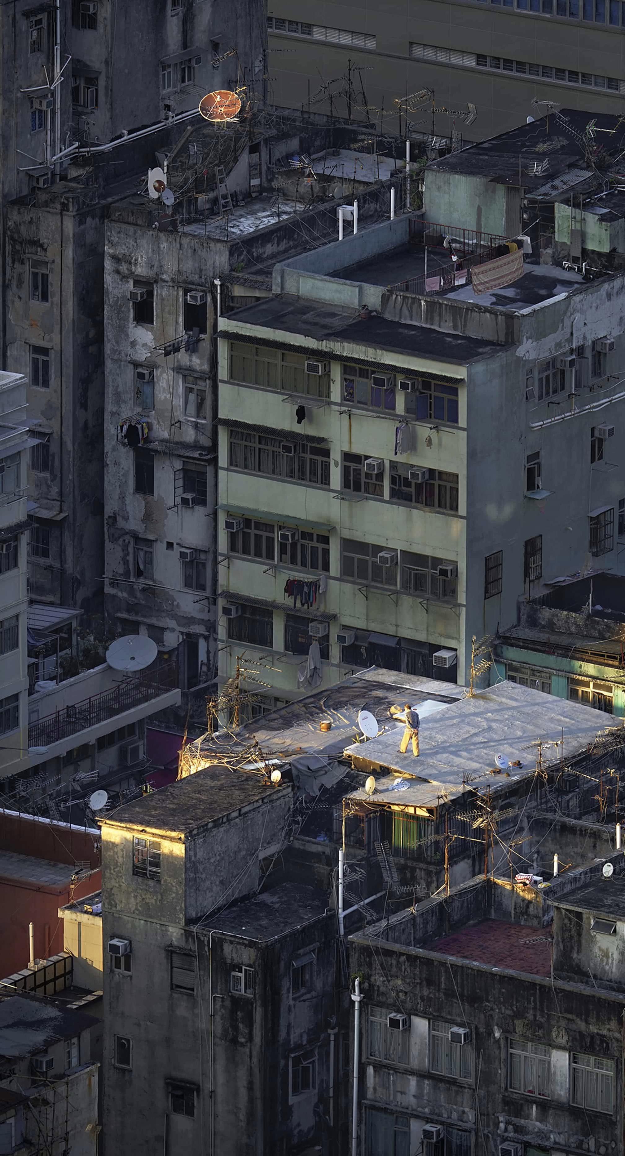 香港的屋顶摄影师:romain jacquet-lagreze