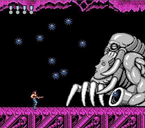 历代魂斗罗每关的终极boss集锦我的童年没有白过