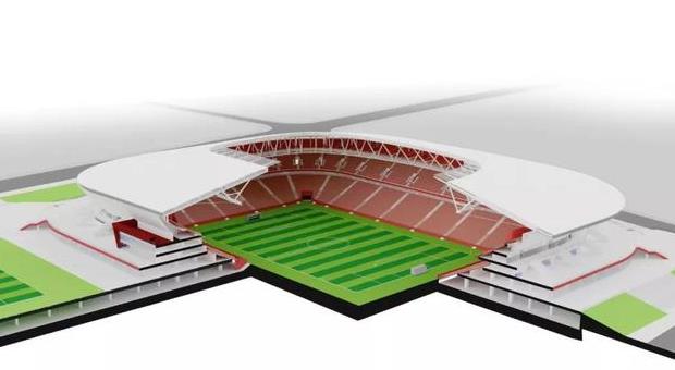 现场实况|浦东专业足球场开工 3年后上港球迷迎