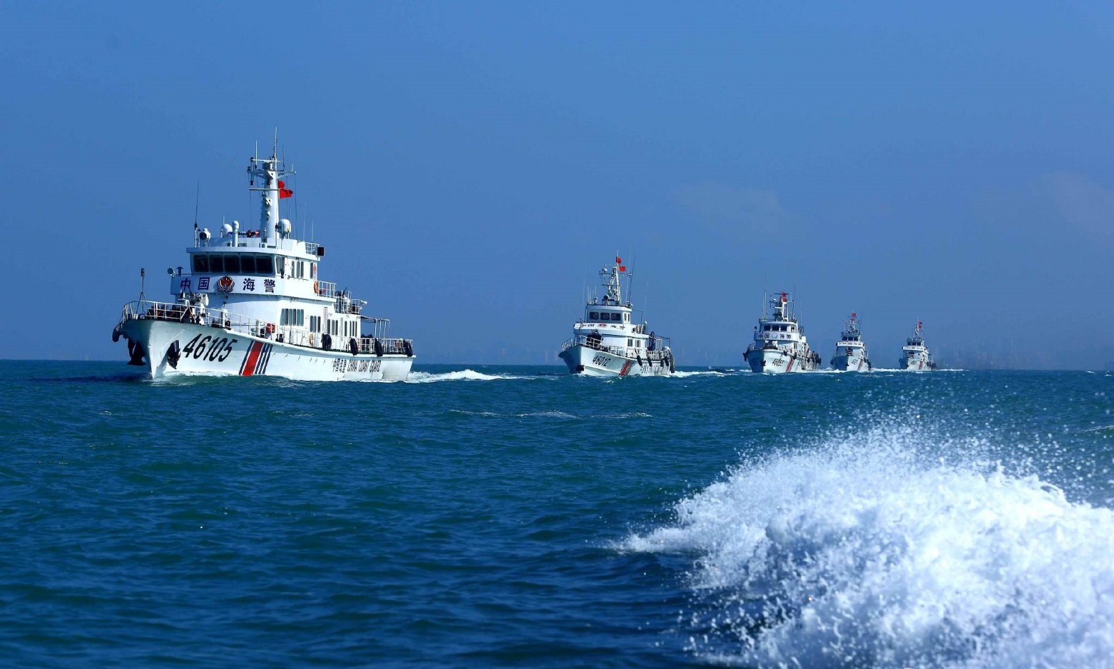 中国三艘舰船联合出击霸气喊话,10余艘外船遭驱离|西沙群岛|军舰|海军