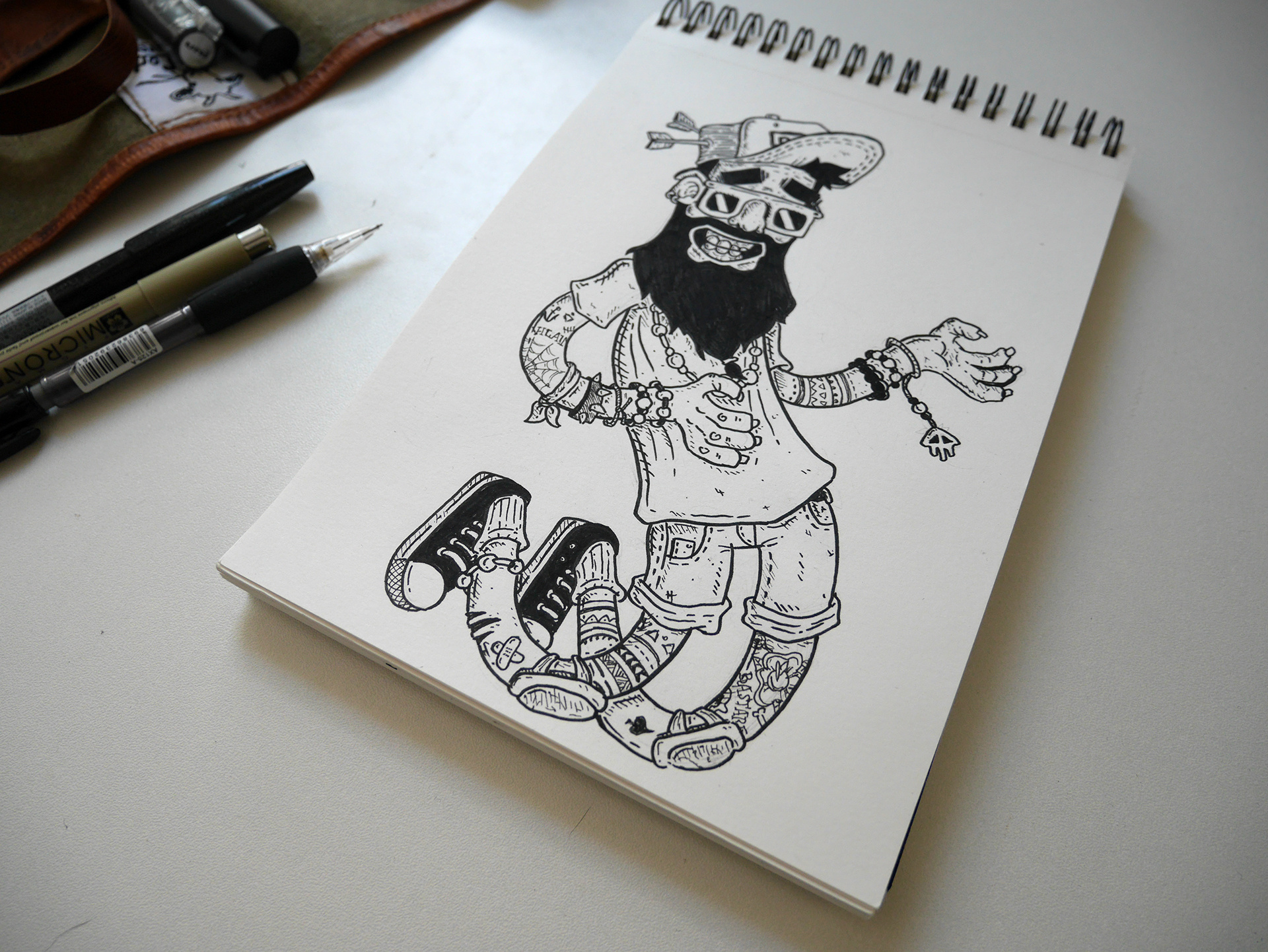 summersketchbook手绘插画