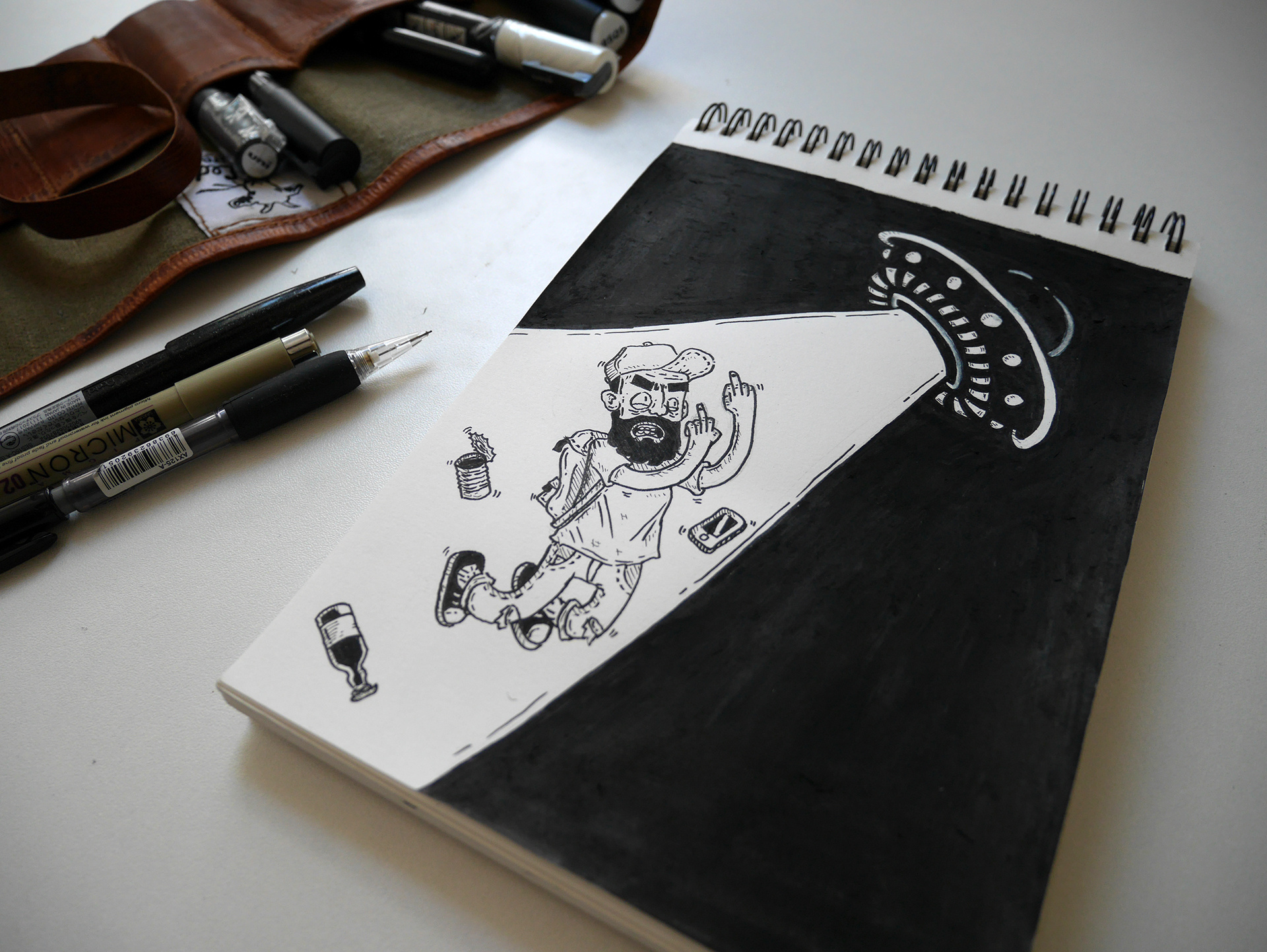 summersketchbook手绘插画