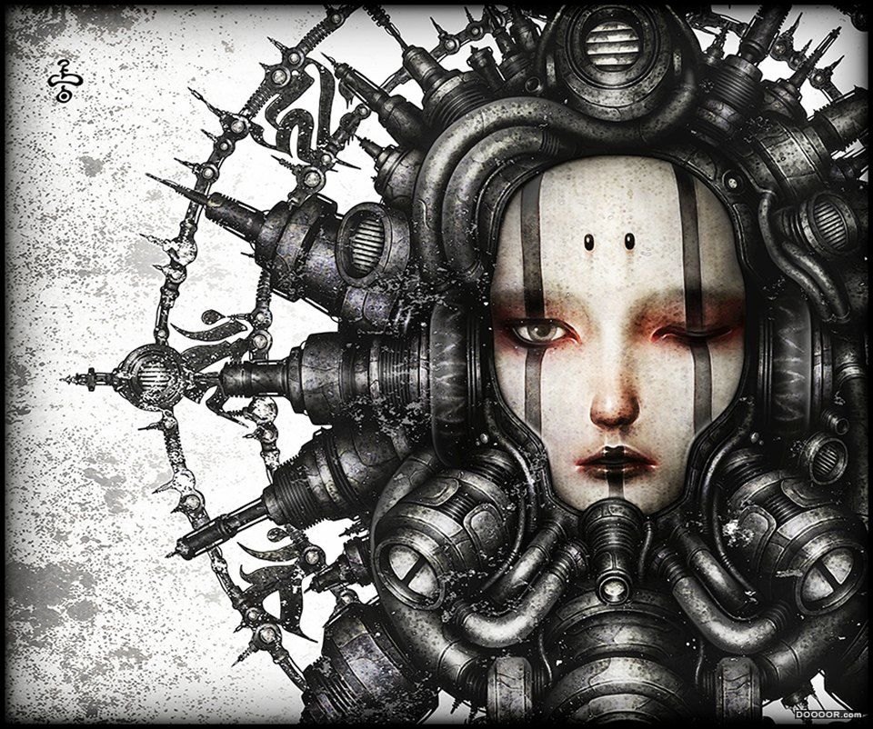 日本shingo只在梦中出现的惊人怪异插画