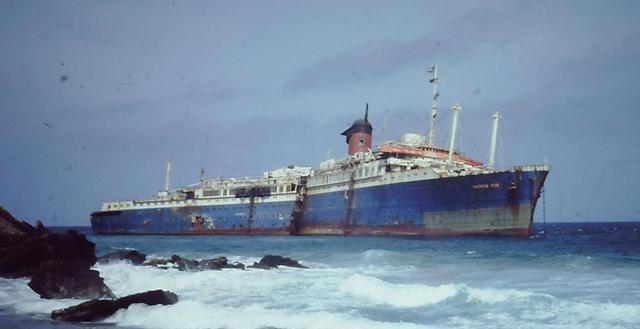 美利坚号巨轮曾运送35万名二战官兵,最后命运惨不忍睹