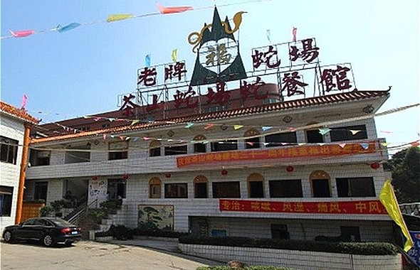 家专经营野味的饭馆,刚开始生意比较惨淡,后来听朋友说得卖蛇肉比较火