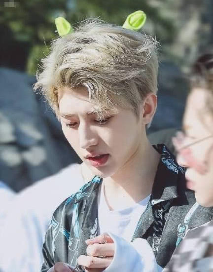 明星的错位照:鹿晗牵手热巴,张艺兴发型奇葩的很!