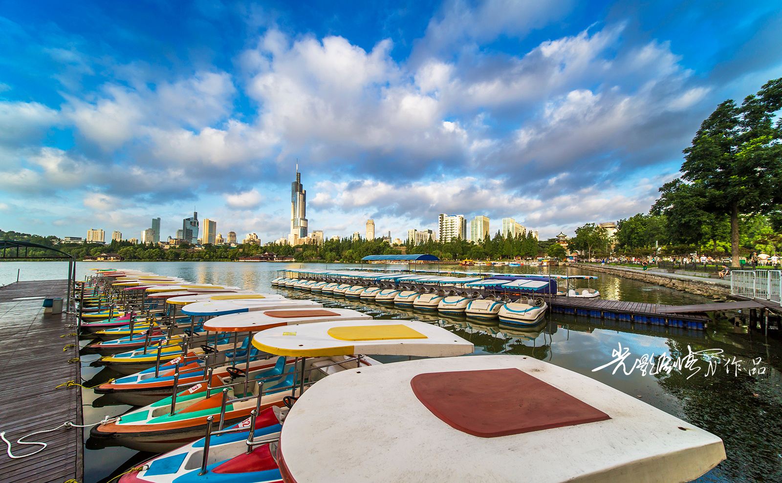 2018,美丽南京。告别梅雨季,南京,进入了水晶天