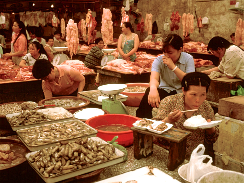 老照片 | 北京农民工,1998年.斯图尔特·富兰克林