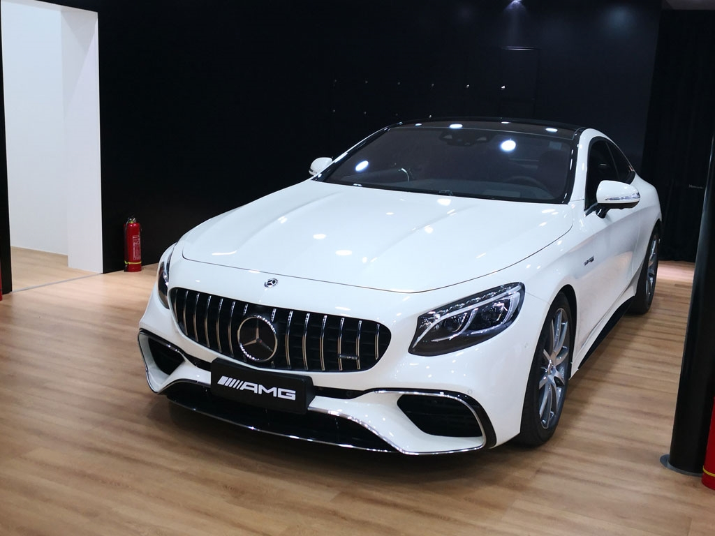 深港澳车展:amg s 63轿跑售234.78万元