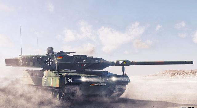 最多人喜欢的坦克?豹2a7颜值帅气,实力强大