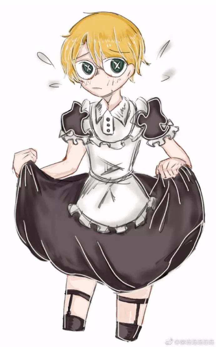 第五人格幸运儿女仆装动图太辣眼!一脸娇羞学猫叫!