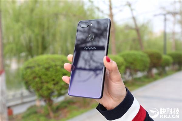 oppor15星空紫版开箱图赏背面渐变美如玉