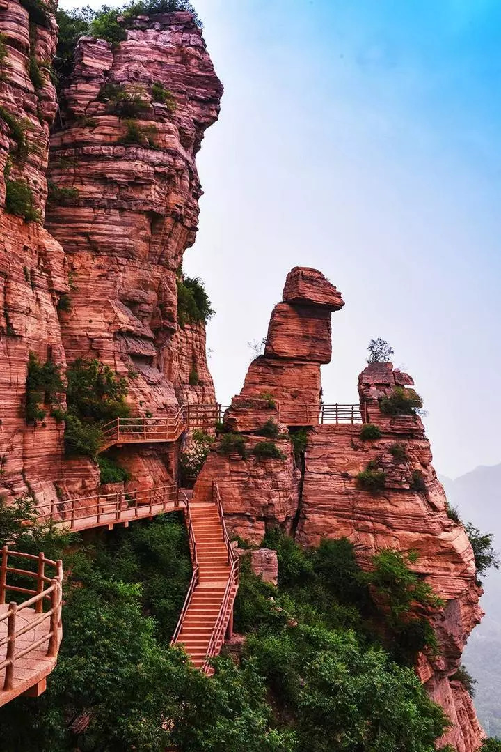 东太行,你从未见过的美!有"科罗拉多大峡谷丹霞",少有游客!