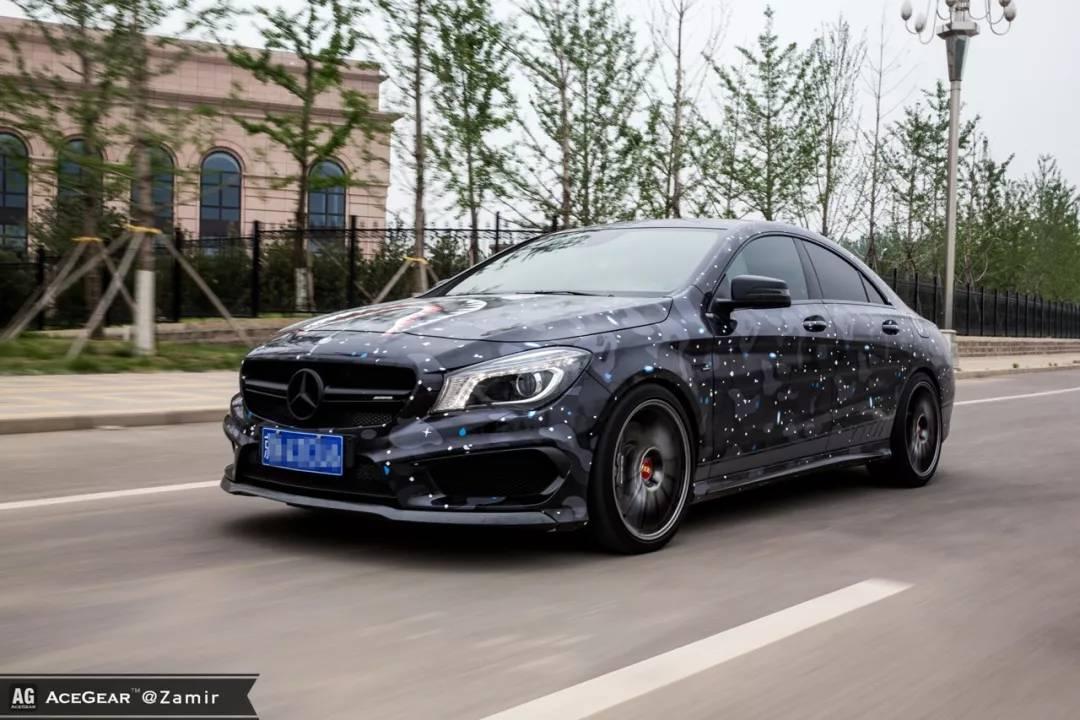 好不好大家说 西装暴徒奔驰amg cla 45改装案例分享